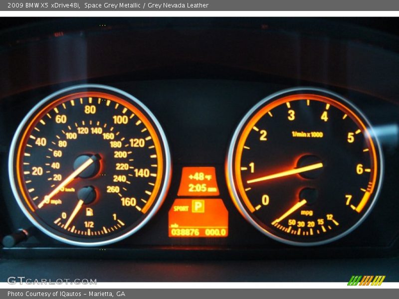  2009 X5 xDrive48i xDrive48i Gauges