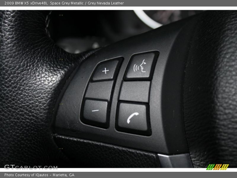 Space Grey Metallic / Grey Nevada Leather 2009 BMW X5 xDrive48i