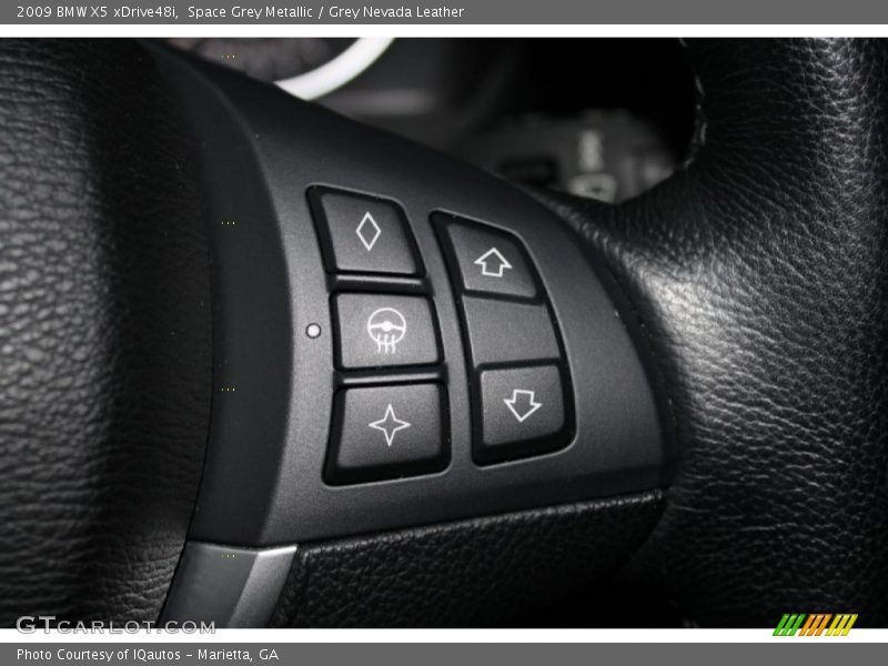 Space Grey Metallic / Grey Nevada Leather 2009 BMW X5 xDrive48i
