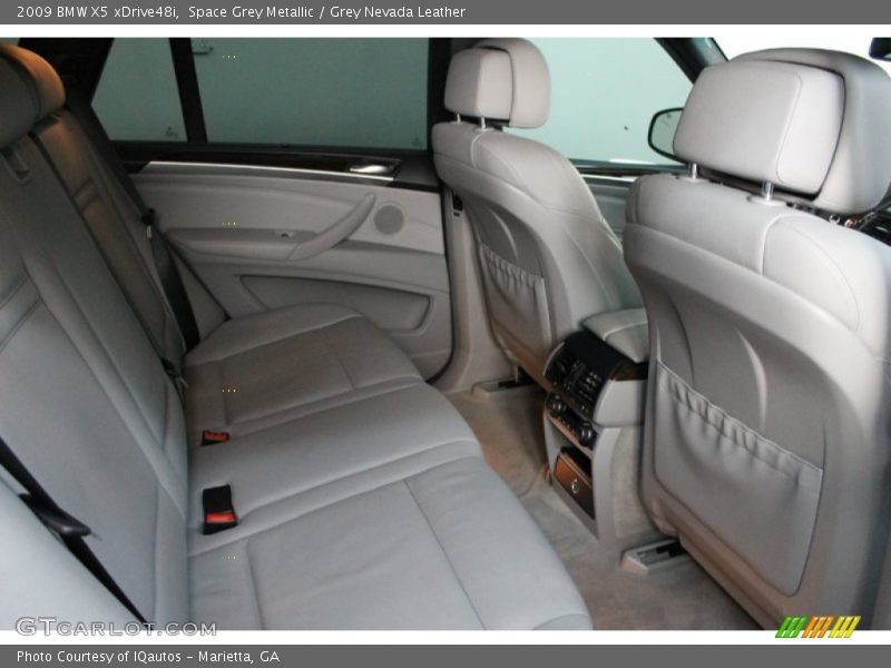 Space Grey Metallic / Grey Nevada Leather 2009 BMW X5 xDrive48i