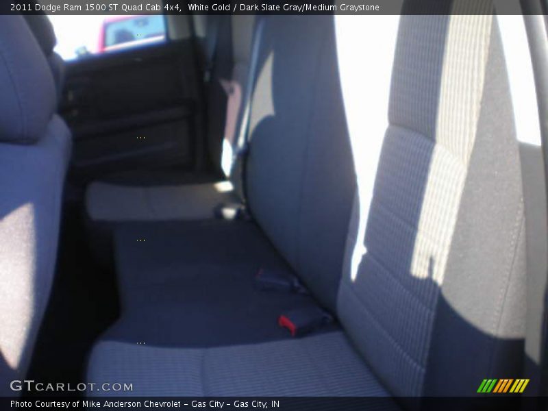 White Gold / Dark Slate Gray/Medium Graystone 2011 Dodge Ram 1500 ST Quad Cab 4x4
