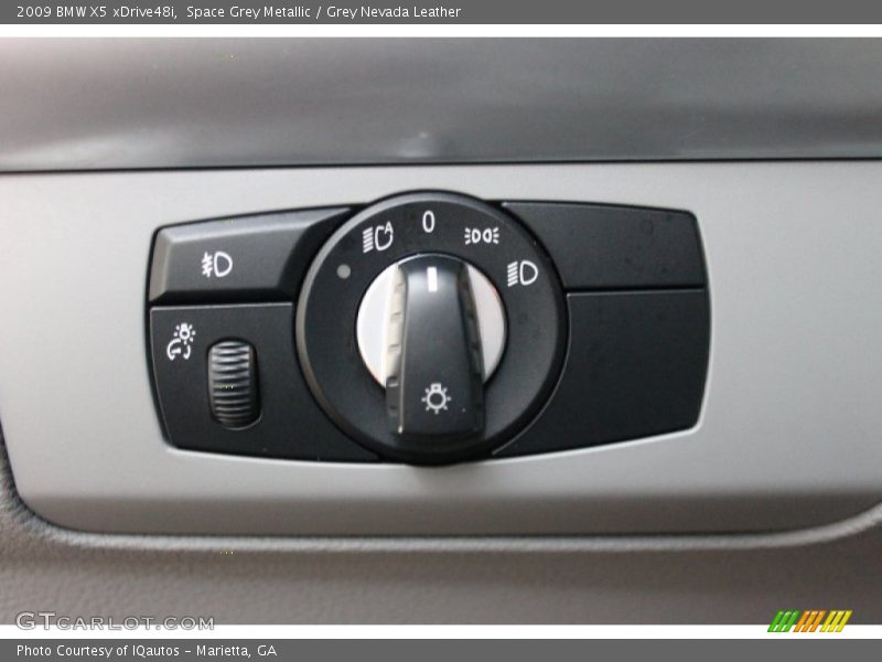 Space Grey Metallic / Grey Nevada Leather 2009 BMW X5 xDrive48i