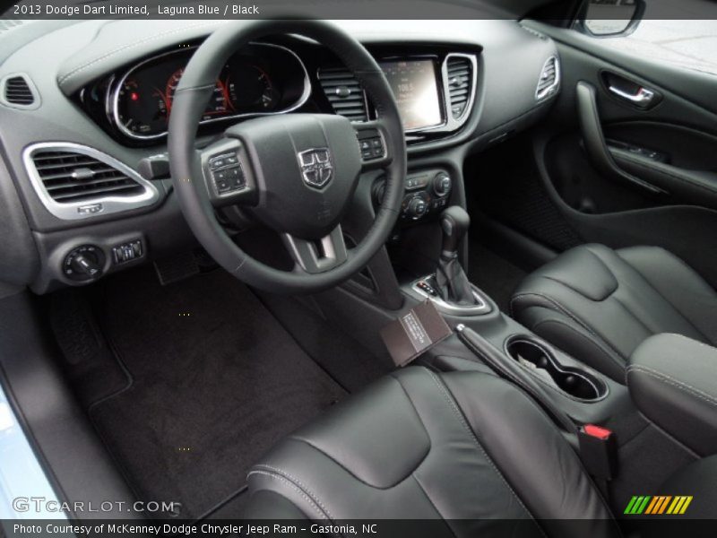 Black Interior - 2013 Dart Limited 