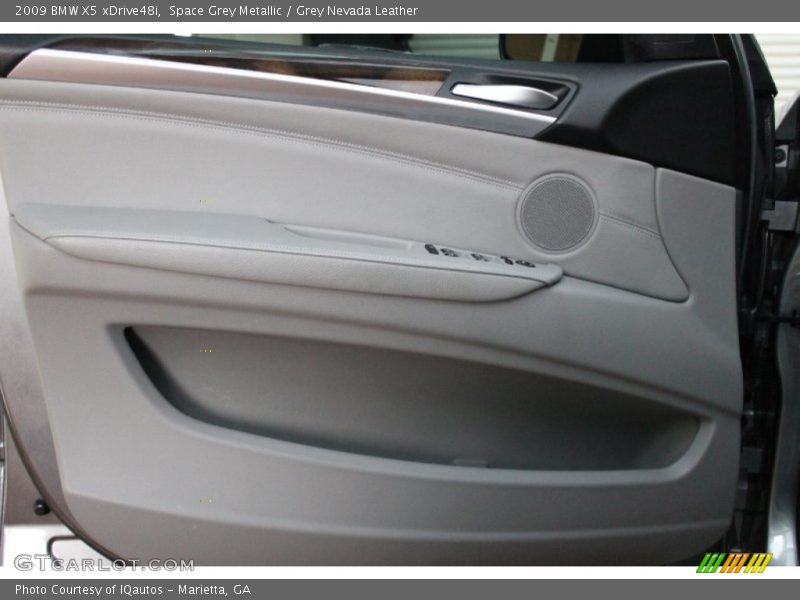 Space Grey Metallic / Grey Nevada Leather 2009 BMW X5 xDrive48i