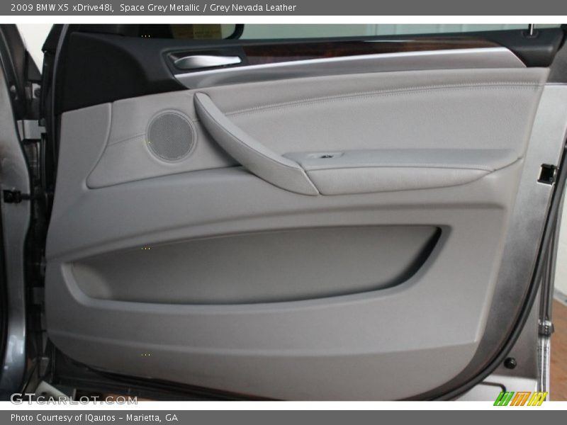Space Grey Metallic / Grey Nevada Leather 2009 BMW X5 xDrive48i