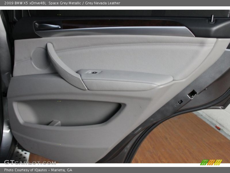 Space Grey Metallic / Grey Nevada Leather 2009 BMW X5 xDrive48i