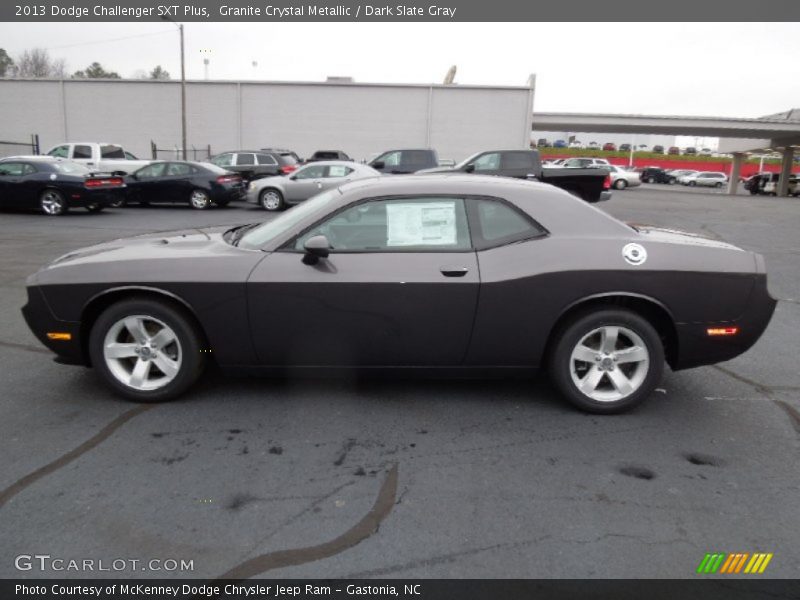  2013 Challenger SXT Plus Granite Crystal Metallic