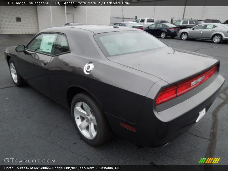 Granite Crystal Metallic / Dark Slate Gray 2013 Dodge Challenger SXT Plus