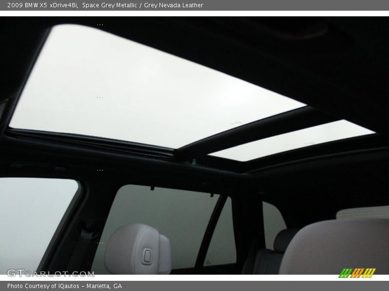 Space Grey Metallic / Grey Nevada Leather 2009 BMW X5 xDrive48i