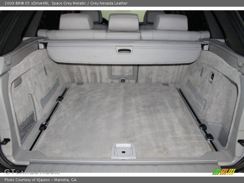 Space Grey Metallic / Grey Nevada Leather 2009 BMW X5 xDrive48i