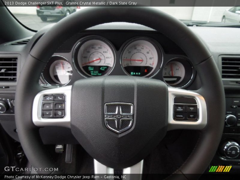 Granite Crystal Metallic / Dark Slate Gray 2013 Dodge Challenger SXT Plus