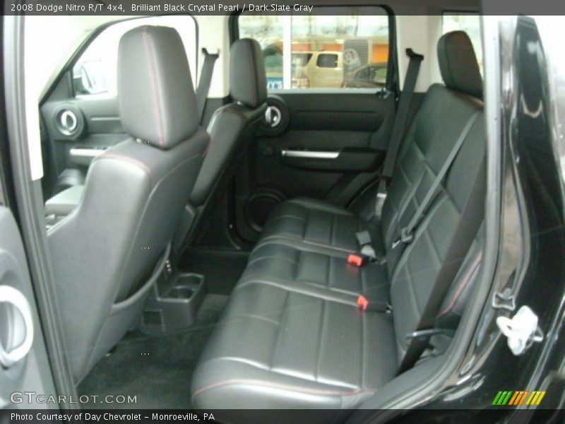 Brilliant Black Crystal Pearl / Dark Slate Gray 2008 Dodge Nitro R/T 4x4