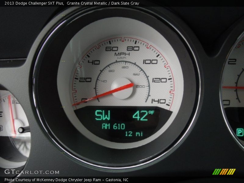 Granite Crystal Metallic / Dark Slate Gray 2013 Dodge Challenger SXT Plus