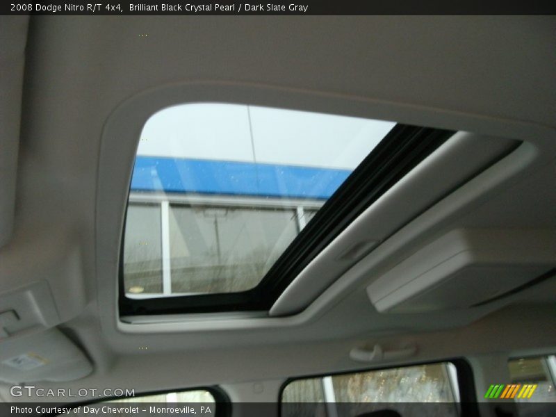 Brilliant Black Crystal Pearl / Dark Slate Gray 2008 Dodge Nitro R/T 4x4