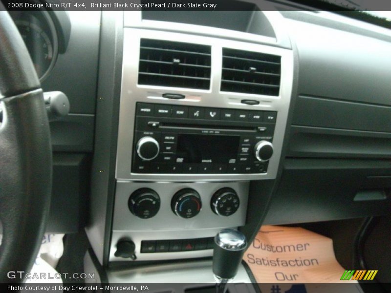 Brilliant Black Crystal Pearl / Dark Slate Gray 2008 Dodge Nitro R/T 4x4