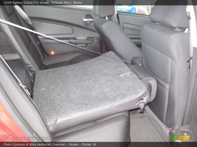 Crimson Red / Ebony 2008 Pontiac Grand Prix Sedan