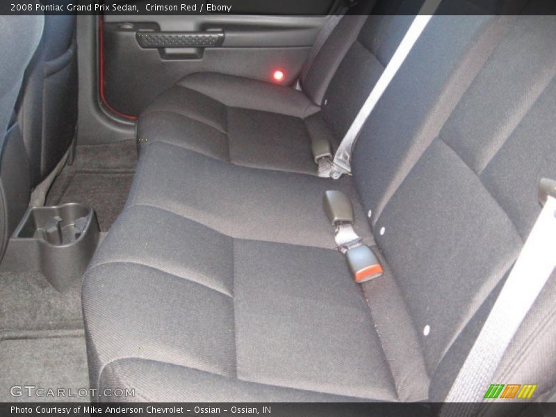 Crimson Red / Ebony 2008 Pontiac Grand Prix Sedan