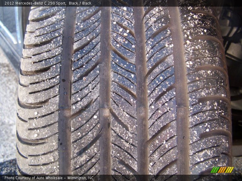 Black / Black 2012 Mercedes-Benz C 250 Sport