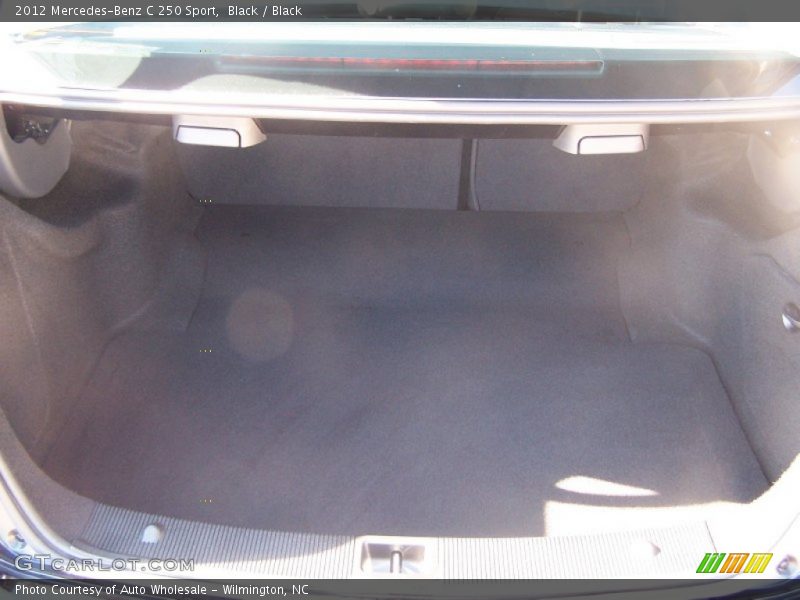 Black / Black 2012 Mercedes-Benz C 250 Sport