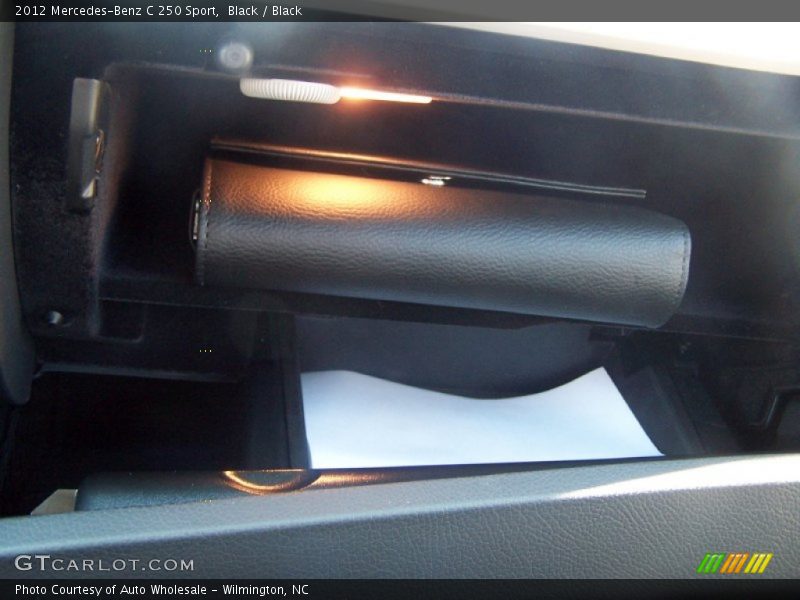 Black / Black 2012 Mercedes-Benz C 250 Sport