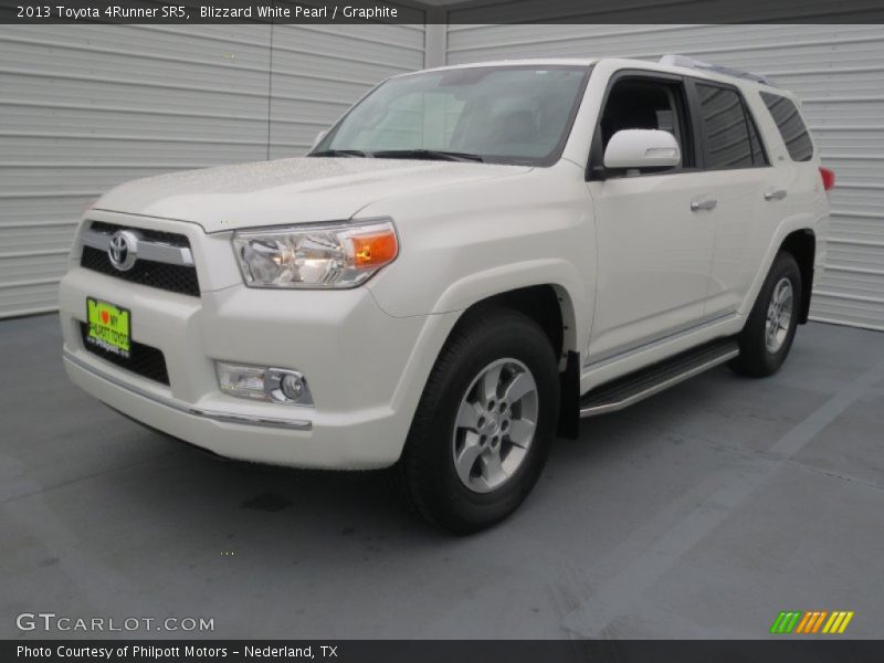 Blizzard White Pearl / Graphite 2013 Toyota 4Runner SR5