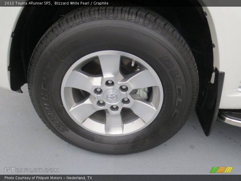 Blizzard White Pearl / Graphite 2013 Toyota 4Runner SR5
