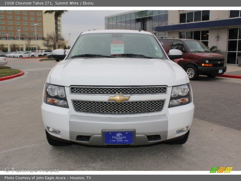 Summit White / Ebony 2008 Chevrolet Tahoe Z71