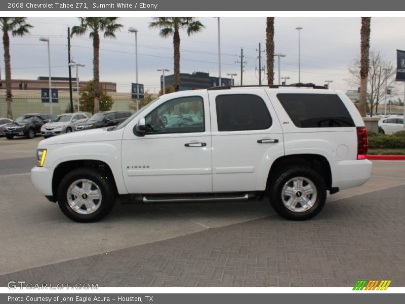 Summit White / Ebony 2008 Chevrolet Tahoe Z71