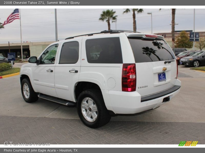 Summit White / Ebony 2008 Chevrolet Tahoe Z71