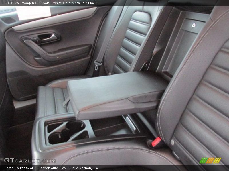 White Gold Metallic / Black 2010 Volkswagen CC Sport