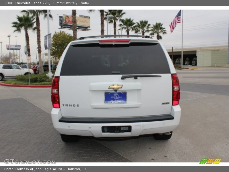 Summit White / Ebony 2008 Chevrolet Tahoe Z71