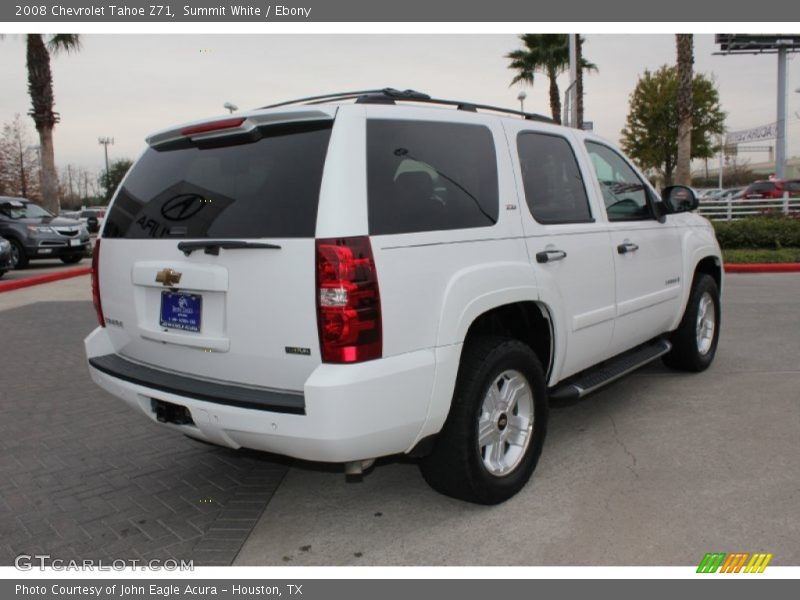 Summit White / Ebony 2008 Chevrolet Tahoe Z71