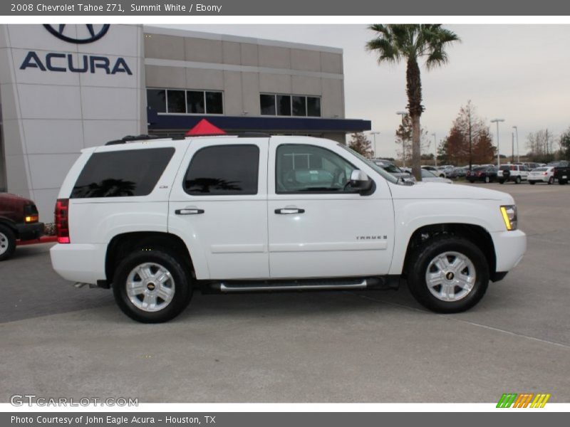 Summit White / Ebony 2008 Chevrolet Tahoe Z71