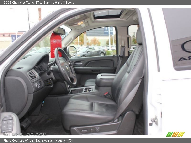Summit White / Ebony 2008 Chevrolet Tahoe Z71