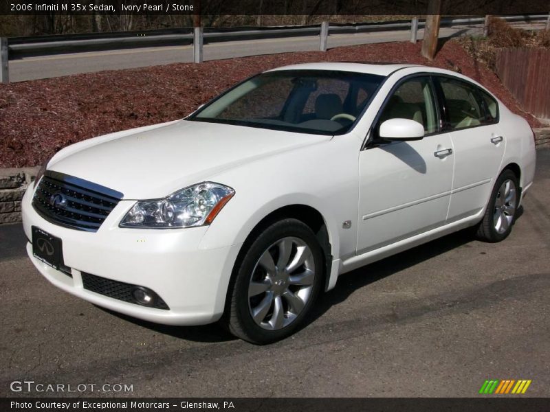 Ivory Pearl / Stone 2006 Infiniti M 35x Sedan