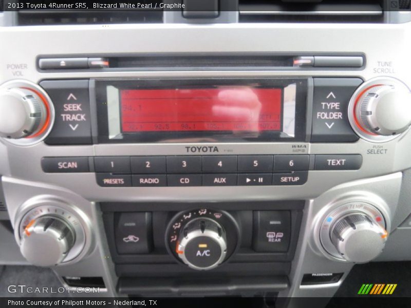 Blizzard White Pearl / Graphite 2013 Toyota 4Runner SR5