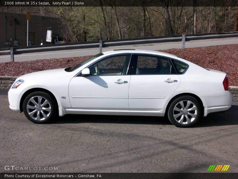 Ivory Pearl / Stone 2006 Infiniti M 35x Sedan