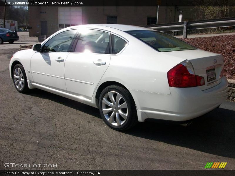 Ivory Pearl / Stone 2006 Infiniti M 35x Sedan