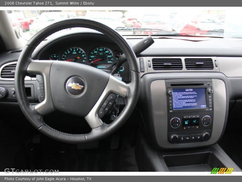 Summit White / Ebony 2008 Chevrolet Tahoe Z71
