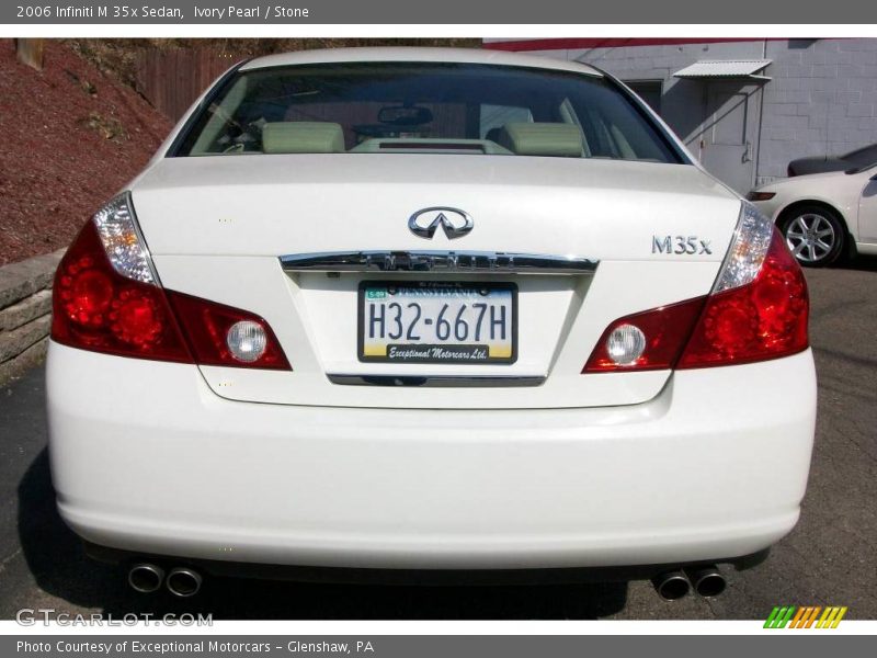 Ivory Pearl / Stone 2006 Infiniti M 35x Sedan