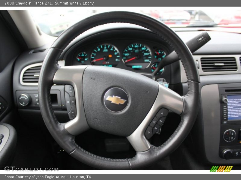 Summit White / Ebony 2008 Chevrolet Tahoe Z71