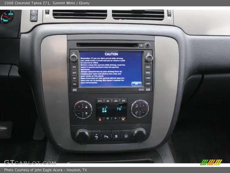 Summit White / Ebony 2008 Chevrolet Tahoe Z71