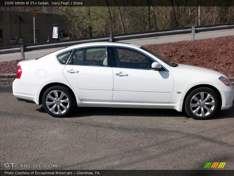 Ivory Pearl / Stone 2006 Infiniti M 35x Sedan