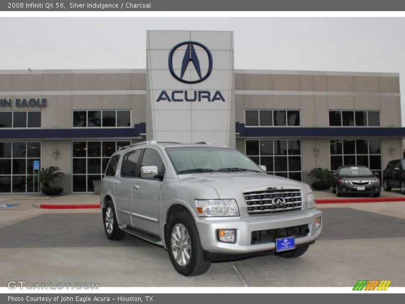 Silver Indulgence / Charcoal 2008 Infiniti QX 56