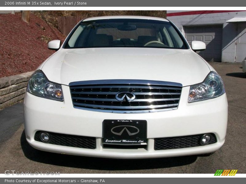 Ivory Pearl / Stone 2006 Infiniti M 35x Sedan