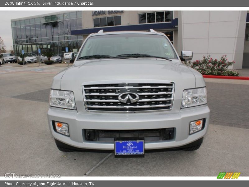 Silver Indulgence / Charcoal 2008 Infiniti QX 56