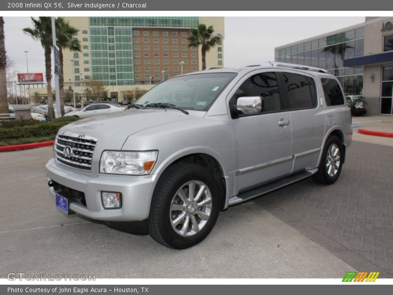Silver Indulgence / Charcoal 2008 Infiniti QX 56