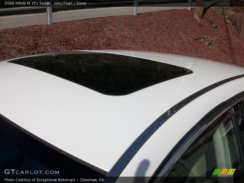 Ivory Pearl / Stone 2006 Infiniti M 35x Sedan