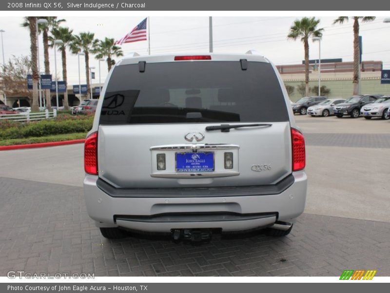 Silver Indulgence / Charcoal 2008 Infiniti QX 56