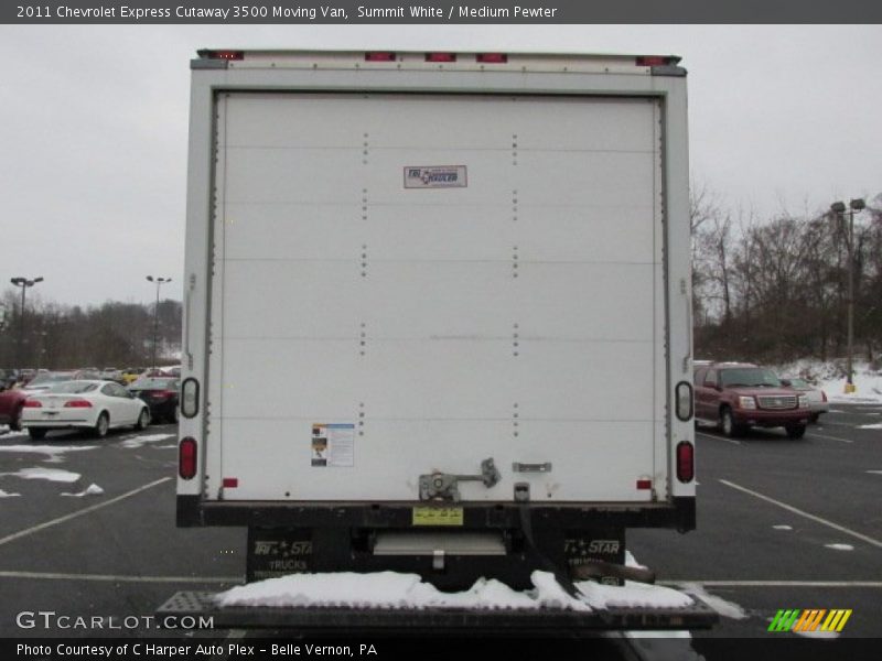 Summit White / Medium Pewter 2011 Chevrolet Express Cutaway 3500 Moving Van